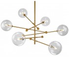 Lámpara suspendida BOLLE 6 CHANDELIER