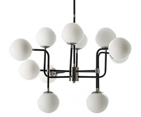 Lámpara suspendida BISTRO 12 LIGHT CHANDELIER