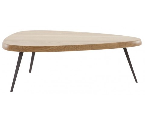 Mesa de centro CHARLOTTE - Roble - Alta calidad