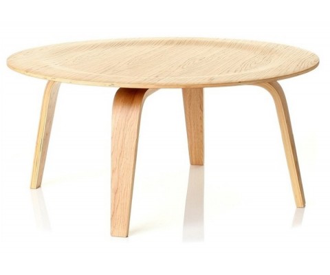 Mesa de centro MOLDED - Fresno - Alta calidad