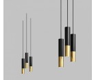 Lámpara suspendida IKE 1 BLACK - Fab. Italia