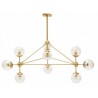 Lámpara suspendida MODO CHANDELIER 10 GLOBES - Italia