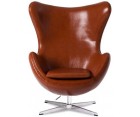 Sillón EGG Cuero Italiano - Fab. Italia