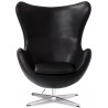 Sillón EGG - FRITZ HANSEN / Cuero Italiano - Fab. Dinamarca