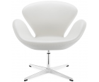 Sillón SWAN / Cuero italiano - Fab. Dinamarca