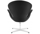Sillón SWAN / Piel italiana - Fab. Dinamarca