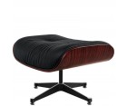 LOUNGE CHAIR & OTTOMAN / Palo Rosa - Cuero Aniline - Fab. Italia