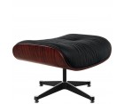 LOUNGE CHAIR & OTTOMAN / Palo Rosa - Cuero Aniline - Fab. Italia