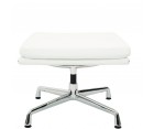 Sillón & Ottoman EA 222/223 SOFT PAD / Cuero italiano - Fab. Italia