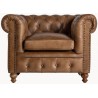 Sillón CHESTERFIELD LUTON / Cuero - Fab. Italia