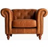 Sillón CHESTERFIELD MILTON / Cuero - Fab. Italia