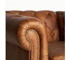 Sillón CHESTERFIELD MILTON / Cuero - Fab. Italia