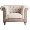 Sillón CHESTERFIELD PROVENZA / Tejido - Fab. Italia