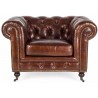 Sillón CHESTERFIELD STAFFORD / Piel italiana - Fab. Italia