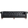 Sofá CHESTERFIELD GALES 3 Plazas / Piel italiana - Fab. Italia