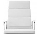 Silla oficina EA 219 SOFT PAD / Piel italiana - Fab. Italia