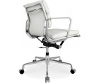 Silla oficina EA 217 SOFT PAD / Piel italiana - Fab. Italia