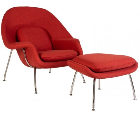 Sillón + Ottoman WOMB RELAX - Fab. Italia