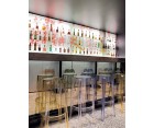 Taburete CHARLES GHOST 65 / Policarbonato inyectado - Fab. Italia