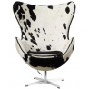 Sillón EGG - FRITZ HANSEN / Piel Vaca - Fab. Dinamarca