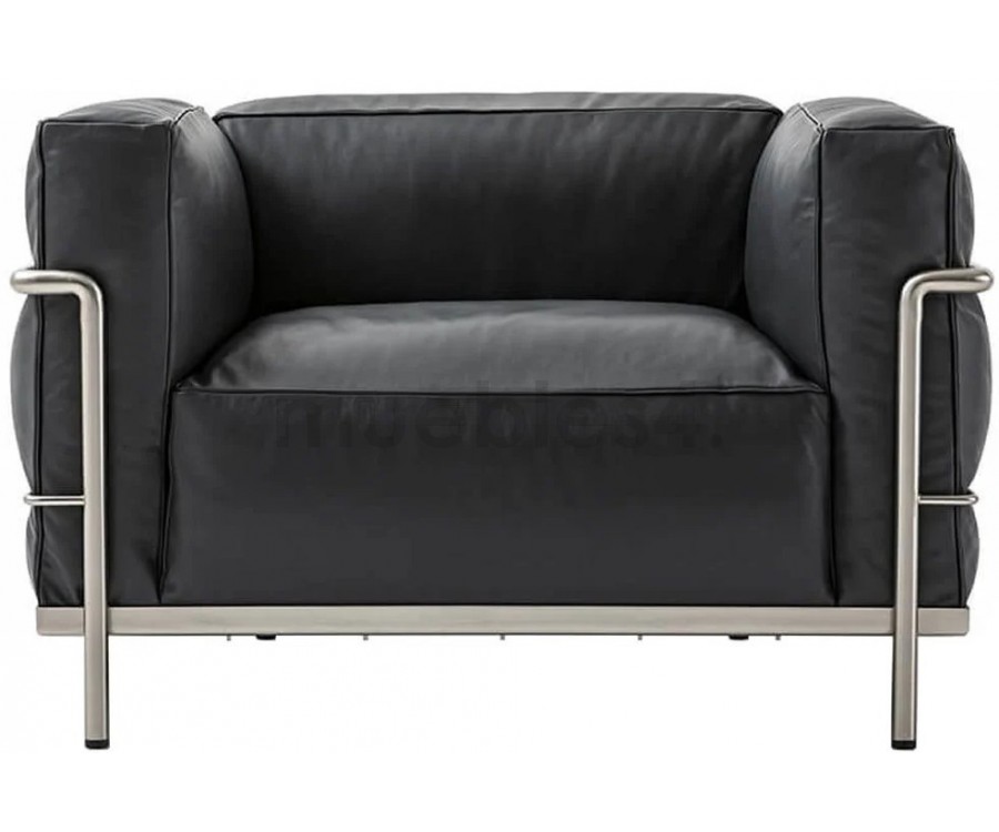 Sillón LC3 Fauteuil GRAND CONFORD I Le Corbusier - Fab. Italia