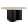 Mesa comedor 3 COLUMN Travertino - Fab. Italia