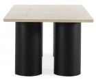 Mesa comedor 3 COLUMN Travertino - Fab. Italia