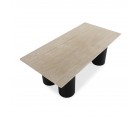 Mesa comedor 3 COLUMN Travertino - Fab. Italia