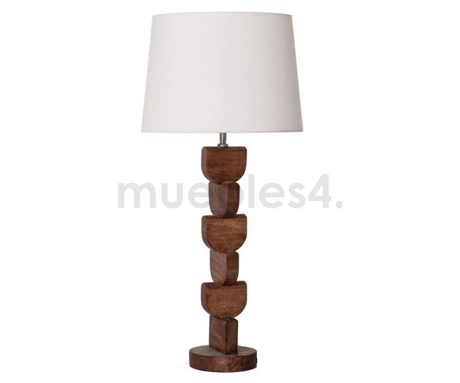 Lámpara de mesa SACHA WOOD - Fab. Italia