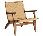 Sillón CH25 Nogal al aceite / Edición especial - Fab. Italia