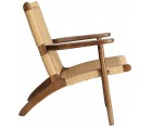 Sillón CH25 Nogal al aceite / Edición especial - Fab. Italia