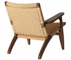 Sillón CH25 Nogal al aceite / Edición especial - Fab. Italia