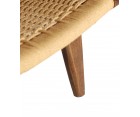 Sillón CH25 Nogal al aceite / Edición especial - Fab. Italia