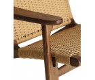 Sillón CH25 Nogal al aceite / Edición especial - Fab. Italia