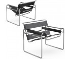 Sillón WASSILY Knoll - 55th Aniversario "Cuero italiano" - Fab. Italia