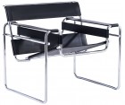 Sillón WASSILY Knoll - 55th Aniversario "Cuero italiano" - Fab. Italia