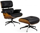 LOUNGE CHAIR & OTTOMAN - Edición 2026 / Piel italiana - Fab. Italia