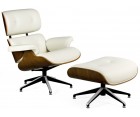 LOUNGE CHAIR & OTTOMAN - Edición 2026 / Piel italiana - Fab. Italia