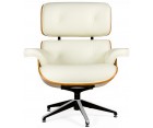 LOUNGE CHAIR & OTTOMAN - Edición 2026 / Piel italiana - Fab. Italia