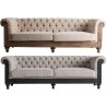 Sofá CHESTERFIELD PROVENZA 3 Plazas / Tejido - Fab. Italia