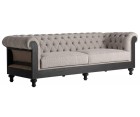 Sofá CHESTERFIELD PROVENZA 3 Plazas / Tejido - Fab. Italia