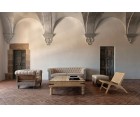 Sofá CHESTERFIELD PROVENZA 3 Plazas / Tejido - Fab. Italia