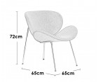Sillón F437 ORANGE SLICE Cachemire / Piel - Fab. Italia