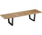 Banco NELSON - Roble - 152cm