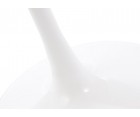 Mesa auxiliar TULIP - Mármol Carrara superior