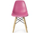 Silla niño EAMES DSW - Polipropileno - Roble - Alta calidad