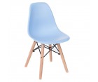 Silla niño EAMES DSW - Polipropileno - Roble - Alta calidad