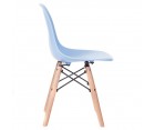 Silla niño EAMES DSW - Polipropileno - Roble - Alta calidad