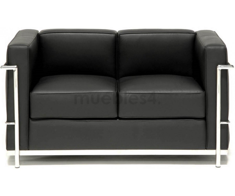 Sofá LC2 LE CORBUSER 2 Plazas - Piel italiana