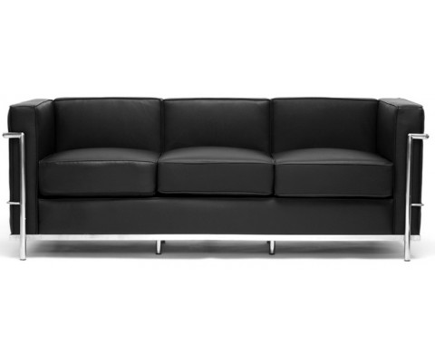 Sofá LC2 LE CORBUSER 3 Plazas - Piel italiana